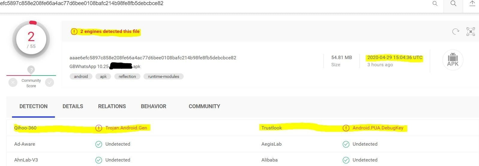 GBWhatsApp APK 10.25 con Anti-Ban