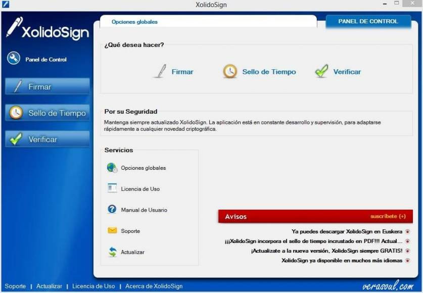 Firma electrónica, sellado de tiempo reconocido y verificación inteligente de documentos