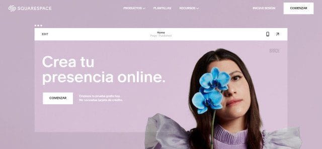 Squarespace. Crea tu presencia online.
