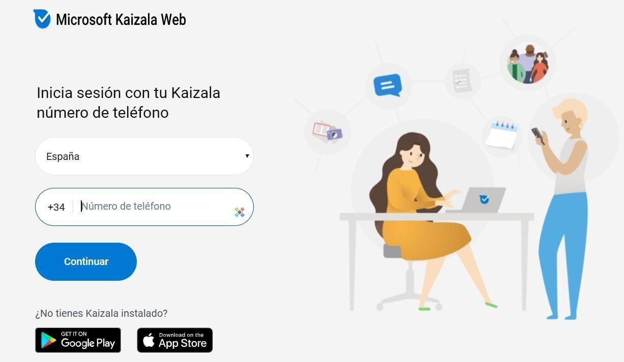 Kaizala, la app de mensajería de Microsoft